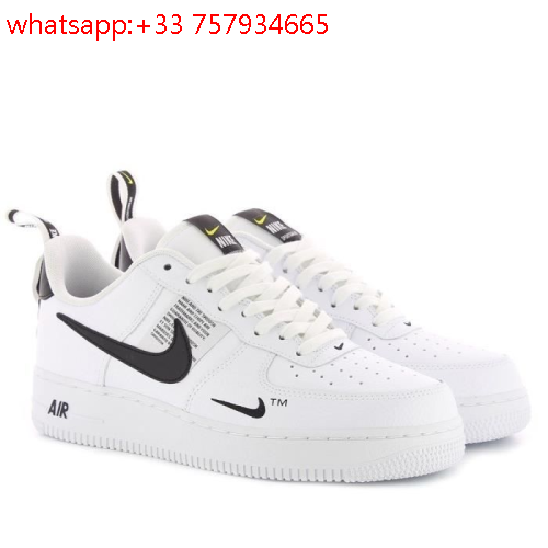 air force 1 lv8 nba blanche et noire